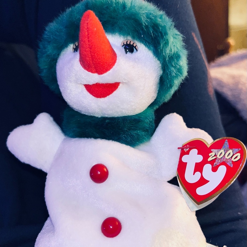 Ty Snowgirl Plush 6.5”